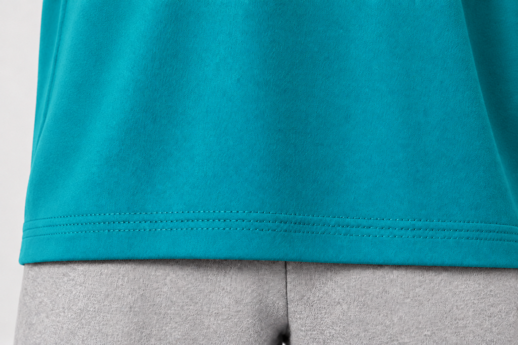 Turquoise 300gsm Oversized Heavyweight Plain T-shirt