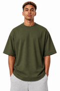Olive green oversized tshirt 